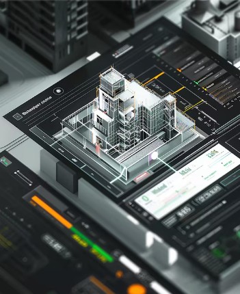 Modelo BIM de edificação
